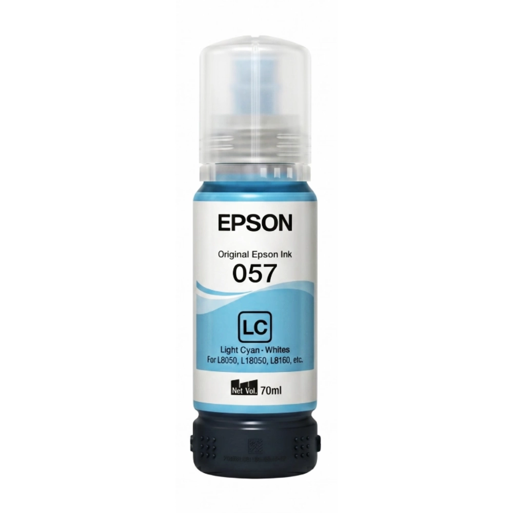 Epson 057 Light Cyan Inkjet Ink Bottle 70ml view 2